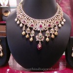 Gold Stone Necklace set from Manchu Konda Shyam Zaveri