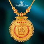 Gold Temple Necklace From Nathella