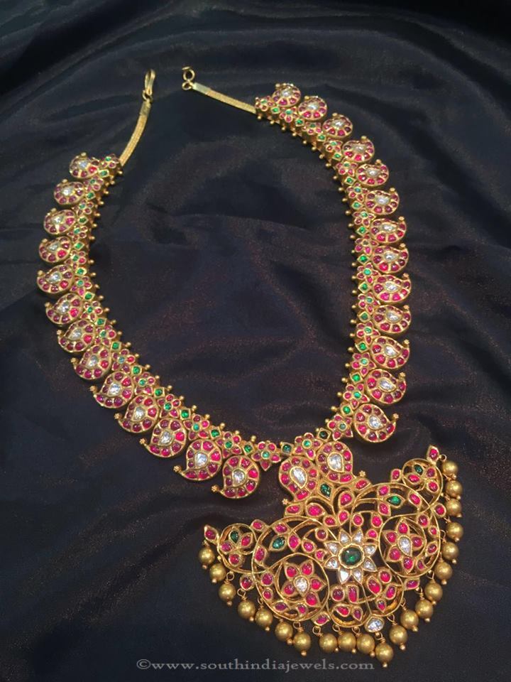 Antique Ruby Mango Necklace from MOR Jewellers