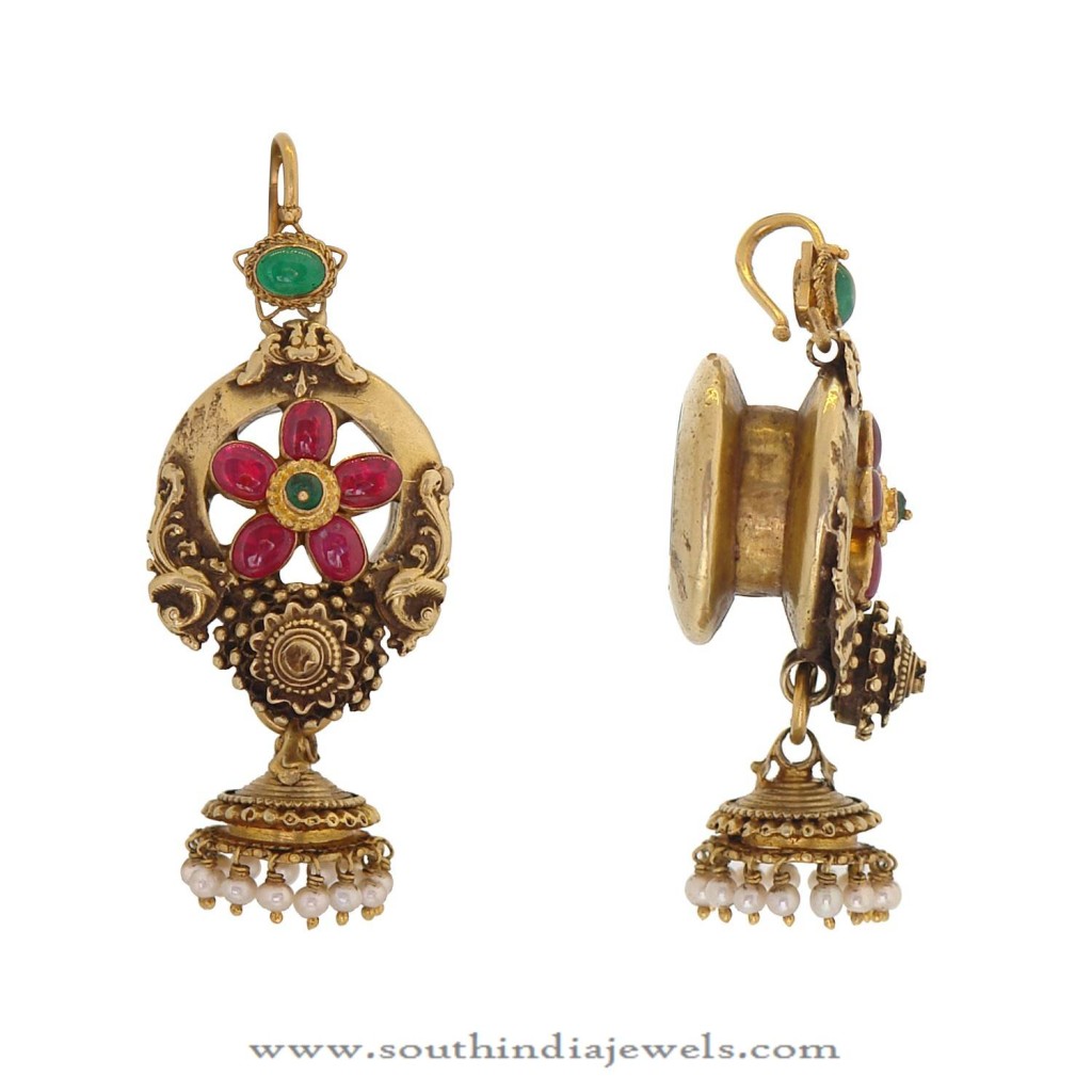 Beautiful Gold Jhumka Design From Prince Jewellery