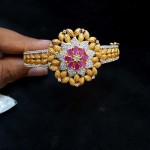Floral Bracelet Design From Subham Pearls and Jewellery