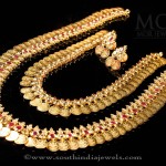Kerala Style Gold Bridal Necklace Set