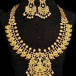 Imitation Gold Mango Temple Necklace