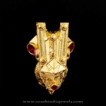 Indian Gold Thali Design