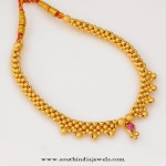 Gold Short Necklace from WHPS