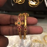 18 Grams Gold Bangle Pair from PSJ