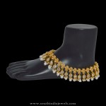 1gm Gold Anklet Design with Price