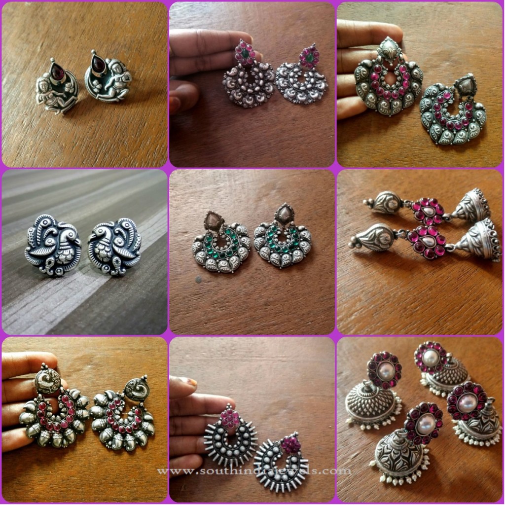 Antique Silver Earrings Collections