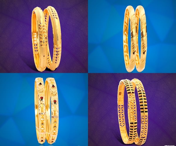 GRT Jewellers Gold Bangles Designs