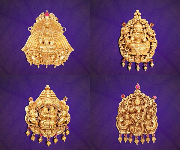 GRT Jewels gold Pendant Designs