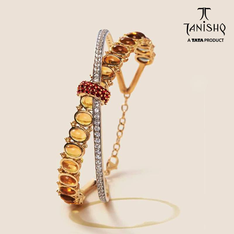 Gold Designer Bracelet from Tanishq