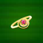 22K Gold Ring Design from GRT Jewellers