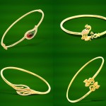 Gold Simple And Light Weight Bracelet Designs from GRT