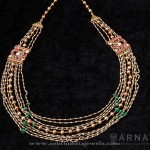 Indian Gold Necklace With Beads