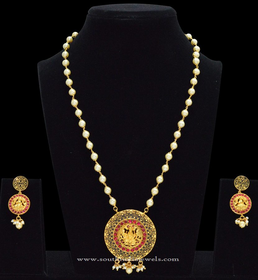 Lakshmi Pendant Necklace with SFJ