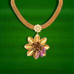 Light Weight Gold Necklace From GRT