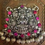 Silver Lakshmi Pendant from Arnav
