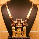 Traditional Gold Temple Necklace from NAJ