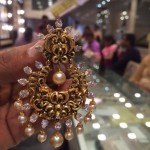 30 Grams Gold Chandbali Earrings