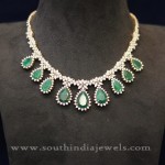 Diamond Emerald Designer Necklace
