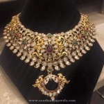 120 Grams Grand Gold Necklace Design