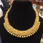 Gold Ball Necklace Design