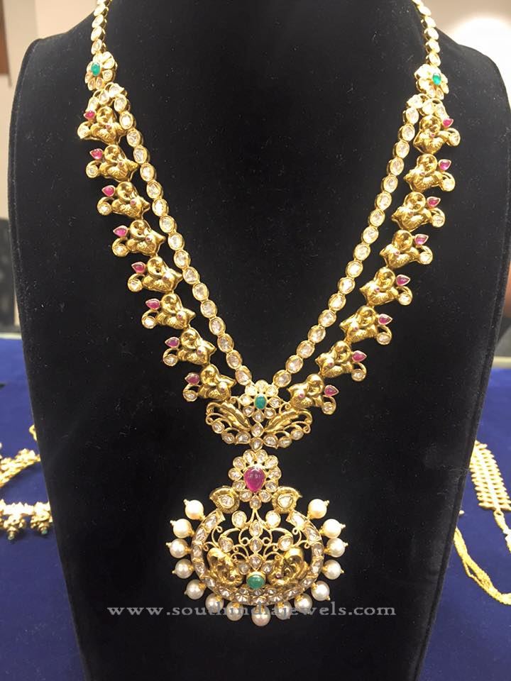 Latest Model Gold Pachi Necklace 