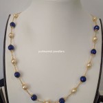 Indian Pearl Chain Necklace Design