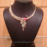 Light Weight Gold Designer Necklace from NAJ