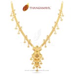 Light Weight Gold Necklace from Thangamayil