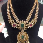 Layered Gold Pachi Necklace Design