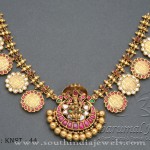 Antique Gold Coin Necklace from Tibarumal Jewels