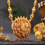 Gold Antique Bridal Sets from Kamadhenu Jewellery
