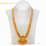 Gold Haram Designs at Aishwarya Thanga Maligai