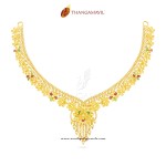 Beautiful Gold Necklace from Thangamayil Jewellery