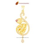 Gold Pendant from Thangamayil Jewellery