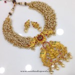 One Gram Gold Lakshmi Necklace