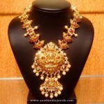 Traditional Antique Gold Necklace Design