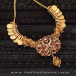 Traditional Gold Coin Necklace from Mor Jewellers