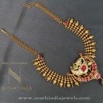 Gold Short Necklace Pattern