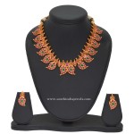 1 Gm Kemp Ruby Mango Necklace and Earrings