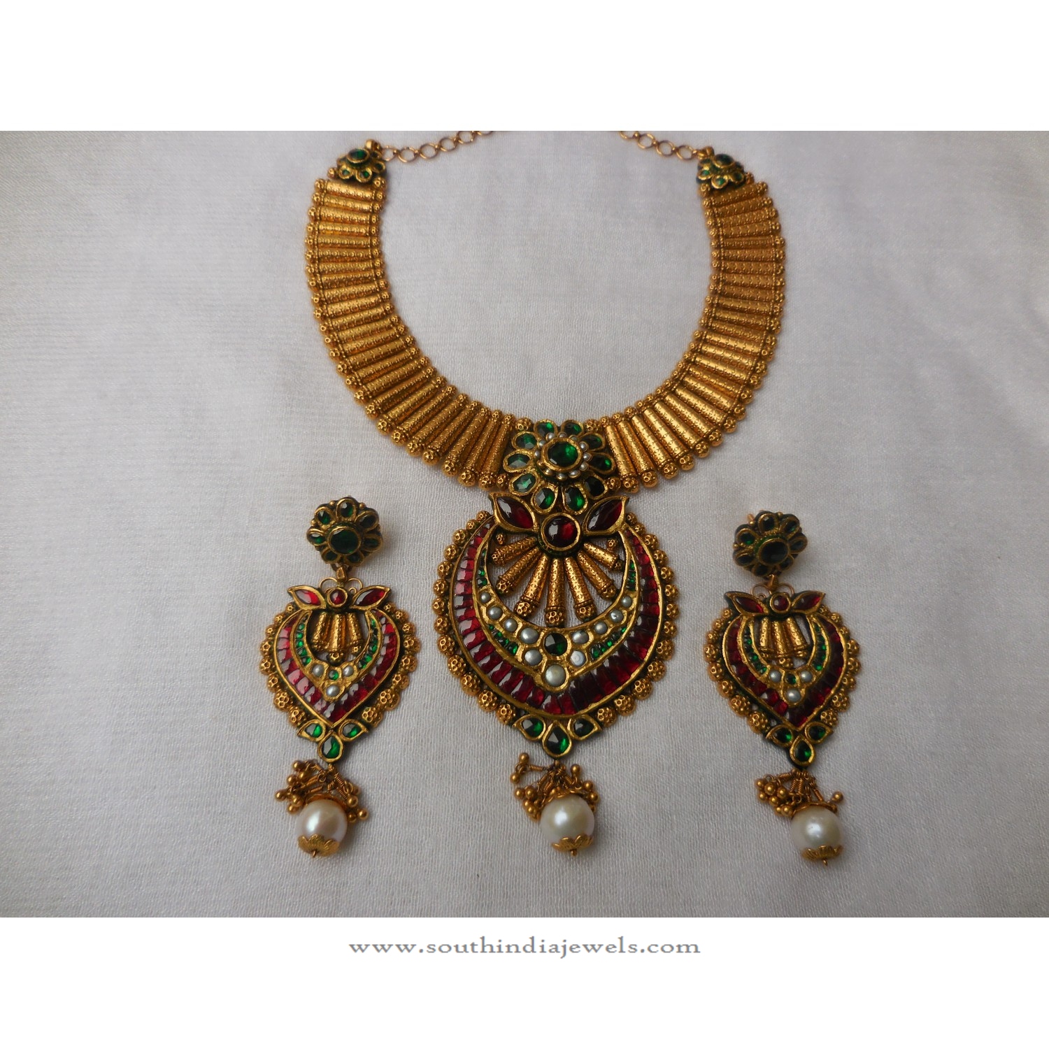 Designer Necklace with Earrings from Arnav