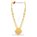 Gold Long Necklace from Thangamayil Jewellery