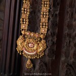 Indian Antique Temple Jewellery Haram Design
