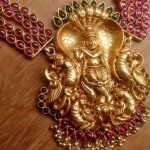 Gold Plated Nagas Krishna Pendant