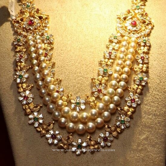 South Indian Gold Jewellery Necklace