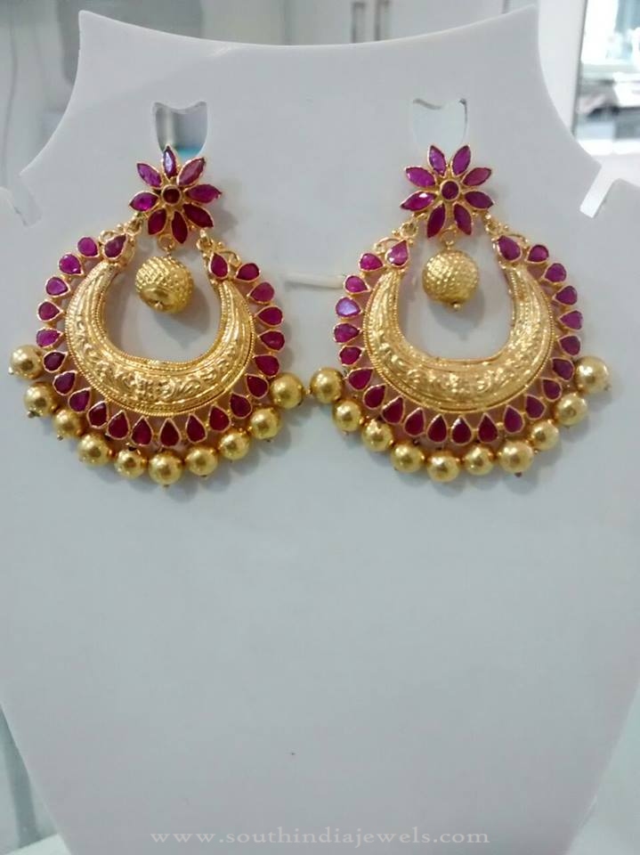 Antique Gold Earrings Designs