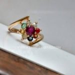 Gold Stone Ring For Women