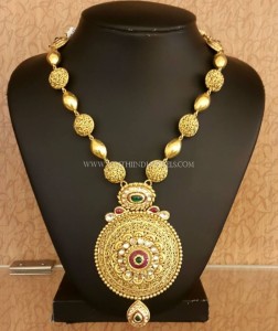 Antique Designer Haram - South India Jewels