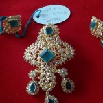 Gold Emerald Pendant Model